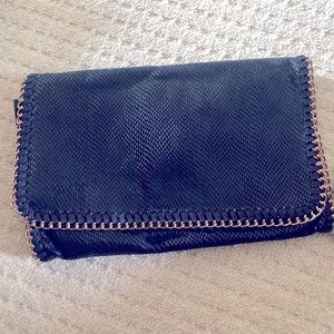 Black Vegan ‘alligator skin’ crossbody.